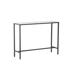 Svea - Leon sidetable - 100 cm - zwart Sale