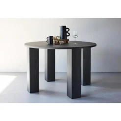 Svea - Noémie ronde eettafel - ø120 cm - zwart