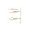 Svea - Polsty barkruk 63 cm - rattan - beige Clearance