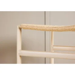 Svea - Polsty barkruk 63 cm - rattan - beige Clearance