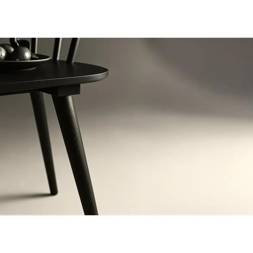 Svea - Rahimi eetkamerbank - 120 cm - zwart Outlet