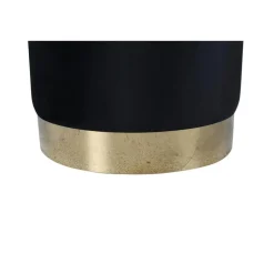 Svea - Remi poef - velvet - zwart Discount