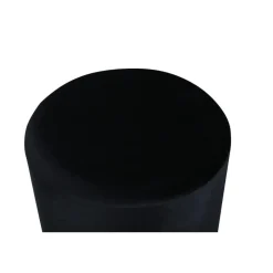 Svea - Remi poef - velvet - zwart Discount