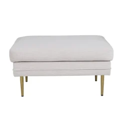 Svea - Tess hocker - rib - beige Outlet