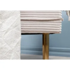 Svea - Tess hocker - rib - beige Outlet