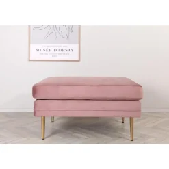 Svea - Tess hocker - velvet - roze Best