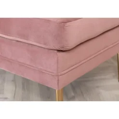 Svea - Tess hocker - velvet - roze Best