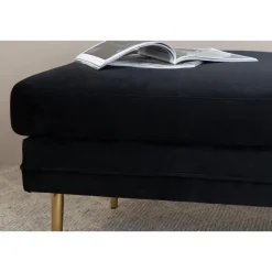 Svea - Tess hocker - velvet - zwart Online