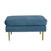 Svea - Tess hocker - velvet - blauw Best