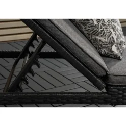 Svea - Yuri ligbed - wicker - zwart Online