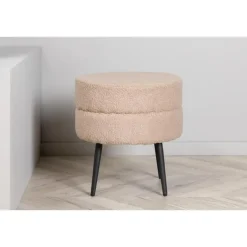 Svea - Zane hocker - teddy - beige Online