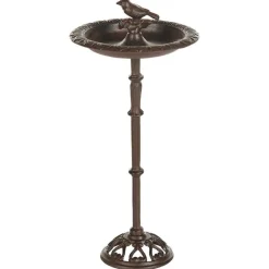 Leen Bakker SWALLOW - Vogelbadje - Bruin - IJzer Sale