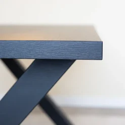 Dimehouse Tafelblad Lenzo zwart 190x100 cm - Melamine - Zwart Sale