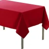 Wicotex Tafelkleed rood - polyester - 140 x 200 cm - tafelkleden Online