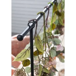 Leen Bakker Tafelklem Ton - zwart - verstelbaar tot 290 cm Clearance