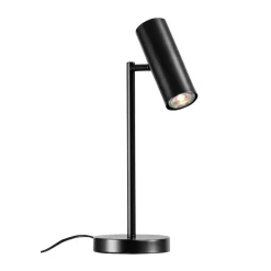 Leen Bakker Tafellamp Napels - zwart - 19x14x40 cm Best