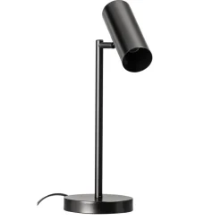 Leen Bakker Tafellamp Napels - zwart - 19x14x40 cm Best