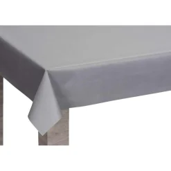 Leen Bakker Tafelzeil Guus - linnenlook grijs - 140 cm