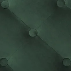 Beliani TAMPA - Poef - Groen - 55 cm - Fluweel Online