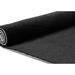 IVOL Tapijt loper Dakar - Breedte 200 cm - 5 mm dik - Zwart Online