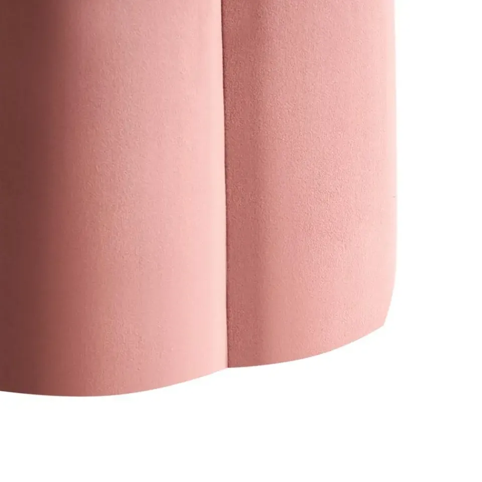 Leen Bakker TAPPEN - Poef - Roze - Fluweel Online