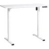 Beliani TAVARES - Elektrisch verstelbaar bureau - Wit - Vezelplaat Online