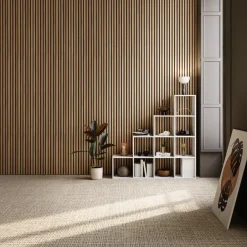 tectake Akoestische panelen Sonic Wall houtlook, Eiken Hot