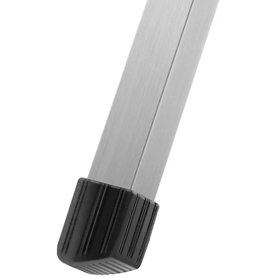 tectake Aluminium campingtafel Tina opvrouwbaar in hoogte verstelbaar , Zilver Hot