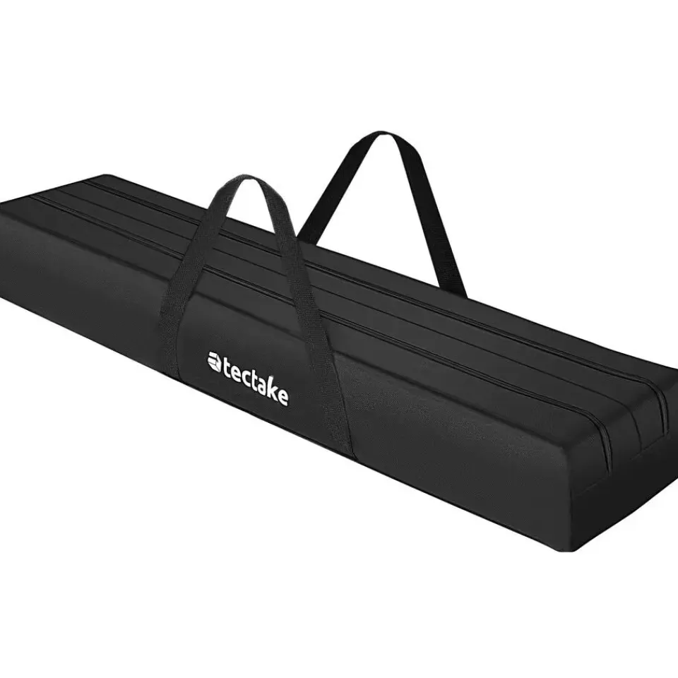 tectake Aluminium campingtafel Tina opvrouwbaar in hoogte verstelbaar , Zilver Hot