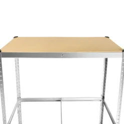 tectake Bandenstelling voor max. 8 banden, Grijs New