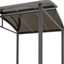 tectake Barbecue-overkapping Asado 2,4x1,5x2,34m, Grijs Best