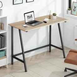 tectake Bureau Newton 100x50x77cm, Industrieel Licht Hout, Eiken Sonoma Hot