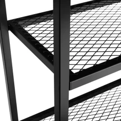 tectake Consoletafel Bristol 100x30x81cm, Industrieel Hout Donker, Rustiek New