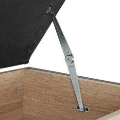 tectake Gestoffeerde zitkist Calico 81,5x41,5x50,5cm Outlet