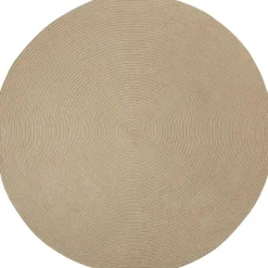 tectake ® Geweven vloerkleed Vibe van jute- en kunststofvezels Ø 160 cm New