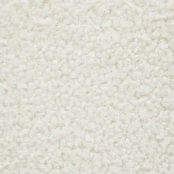 tectake Hocker Altu XL, gestoffeerd, opbergruimte, Bouclé Crèmewit Hot