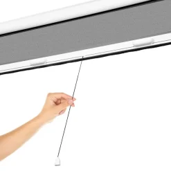 tectake Insectenwerend rolgordijn - 130 x 160 cm - Wit Outlet