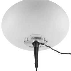 tectake Kogellamp Luminous Eye, LED, met afstandsbediening, Wit Best