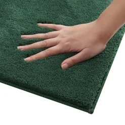 tectake ® Kortpolig vloerkleed Soft Zone 140 x 200 cm - Groen Outlet