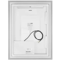 tectake LED-badkamerspiegel Clara, dimbaar, met 3 lichtkleuren, Antraciet New