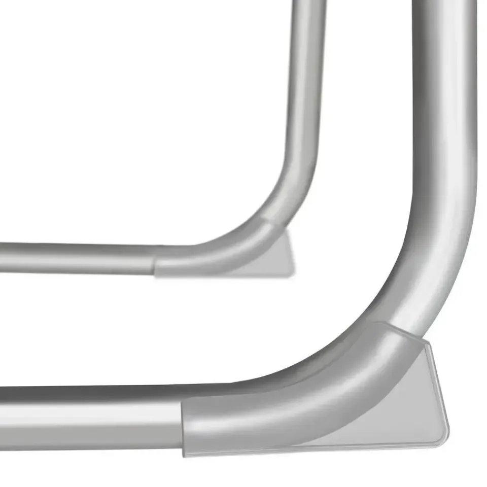 tectake Ligbed Chloé 4-niveaus, hoofdkussen en tas, Beige