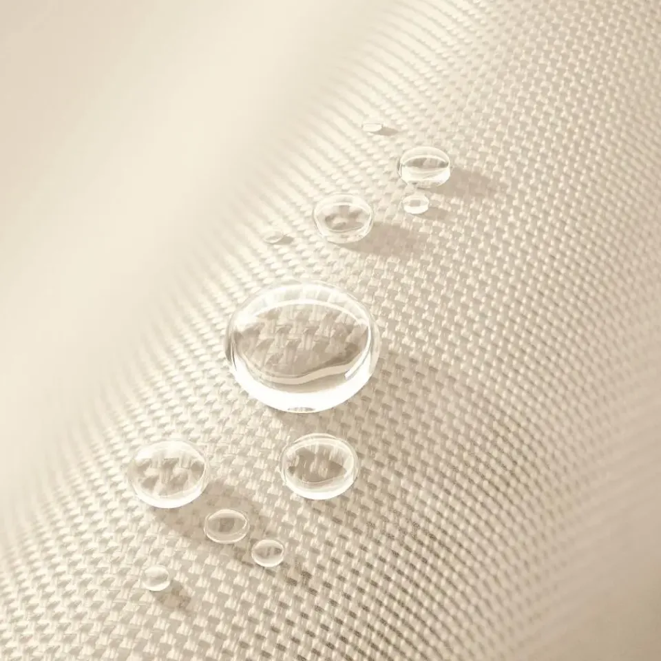 tectake Ligbed Chloé 4-niveaus, hoofdkussen en tas, Beige