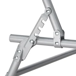 tectake Ligbed Chloé 4-niveaus, hoofdkussen en tas, Beige