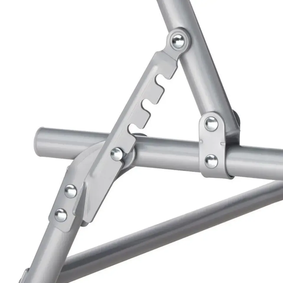 tectake Ligbed met 4 standen, Beige