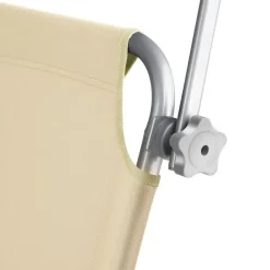 tectake Ligbed met 4 standen, Beige