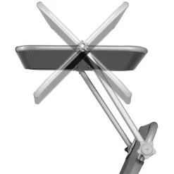 tectake Ligbed met 4 standen, Grijs Sale