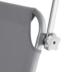 tectake Ligbed met 4 standen, Grijs Sale