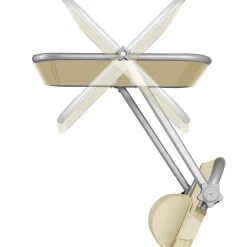 tectake Ligbed 4-niveaus met hoofdkussen, Beige