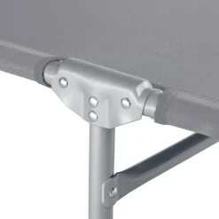 tectake Ligbed 4-niveaus met hoofdkussen, Grijs New