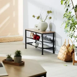 tectake Schoenenrek Derry 75,5x30,5x45,5cm Online